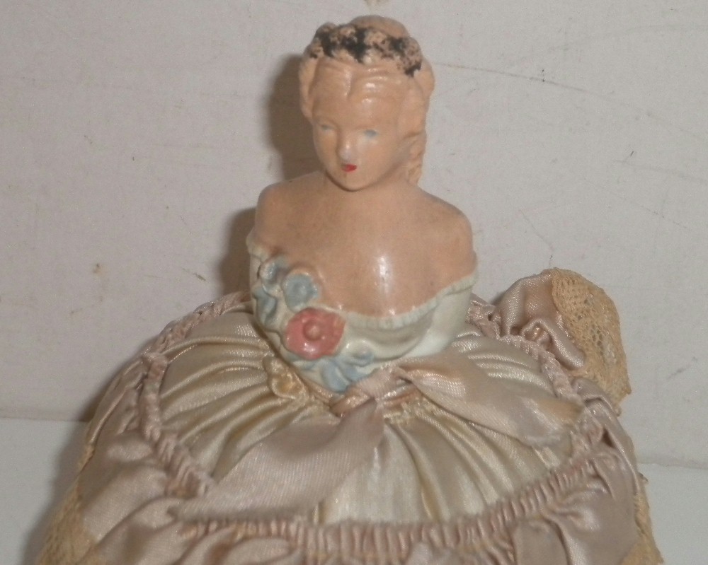 antique pin cushion doll