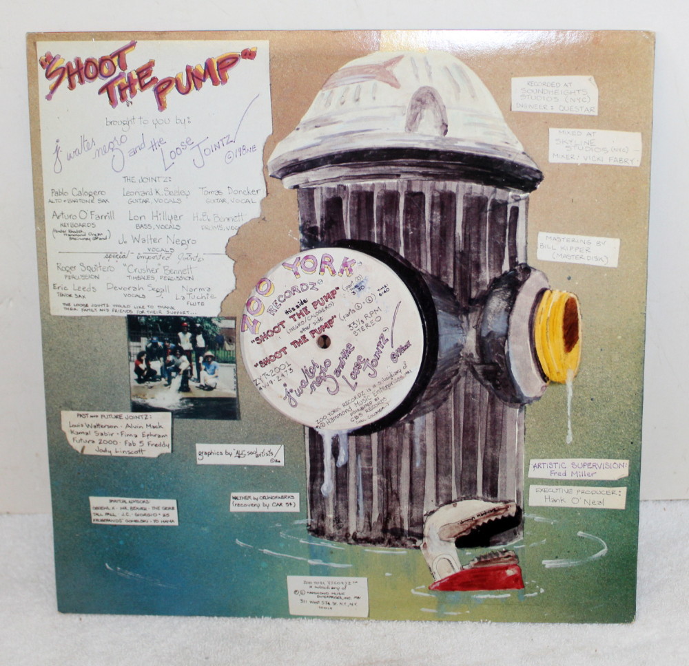 J Walter Negro & Loose Jointz - Shoot the Pump ~ 1981 Zoo