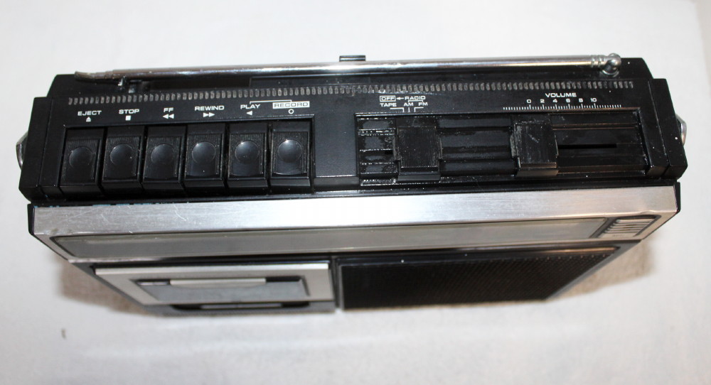 Vintage National Panasonic RX-1250 Am/Fm Cassette Portable Radio