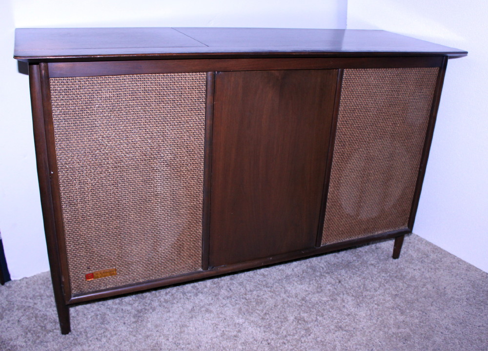 Voice of Music VM # 816-3 Mid Century Modern AM/FM Stereo Tube Console ...